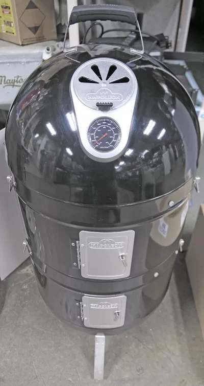 Napoleon Bbq AS300K2 Apollo 300 Charcoal Grill 3 in 1 Smoker and Grill Black