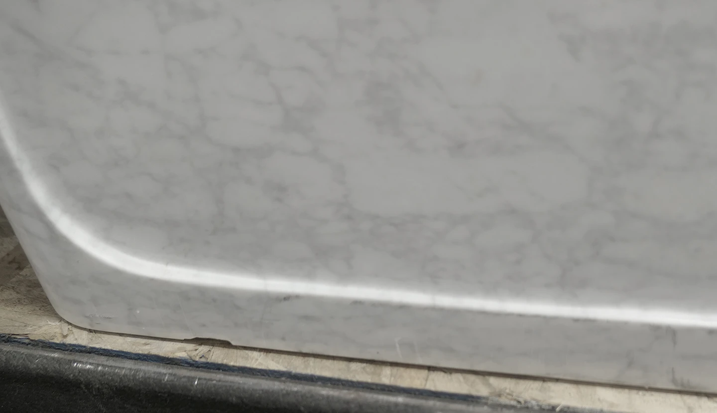Stone Forest C04-KT CA New Haven Farmhouse Sink Carrara Marble - Image 4
