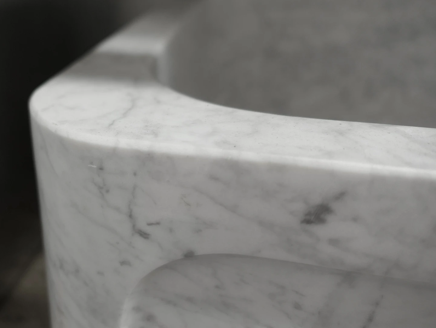 Stone Forest C04-KT CA New Haven Farmhouse Sink Carrara Marble - Image 5