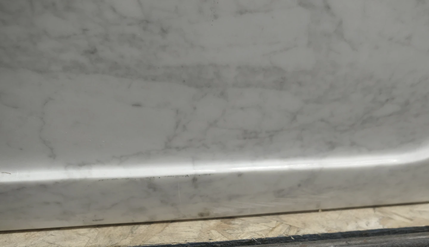 Stone Forest C04-KT CA New Haven Farmhouse Sink Carrara Marble - Image 6