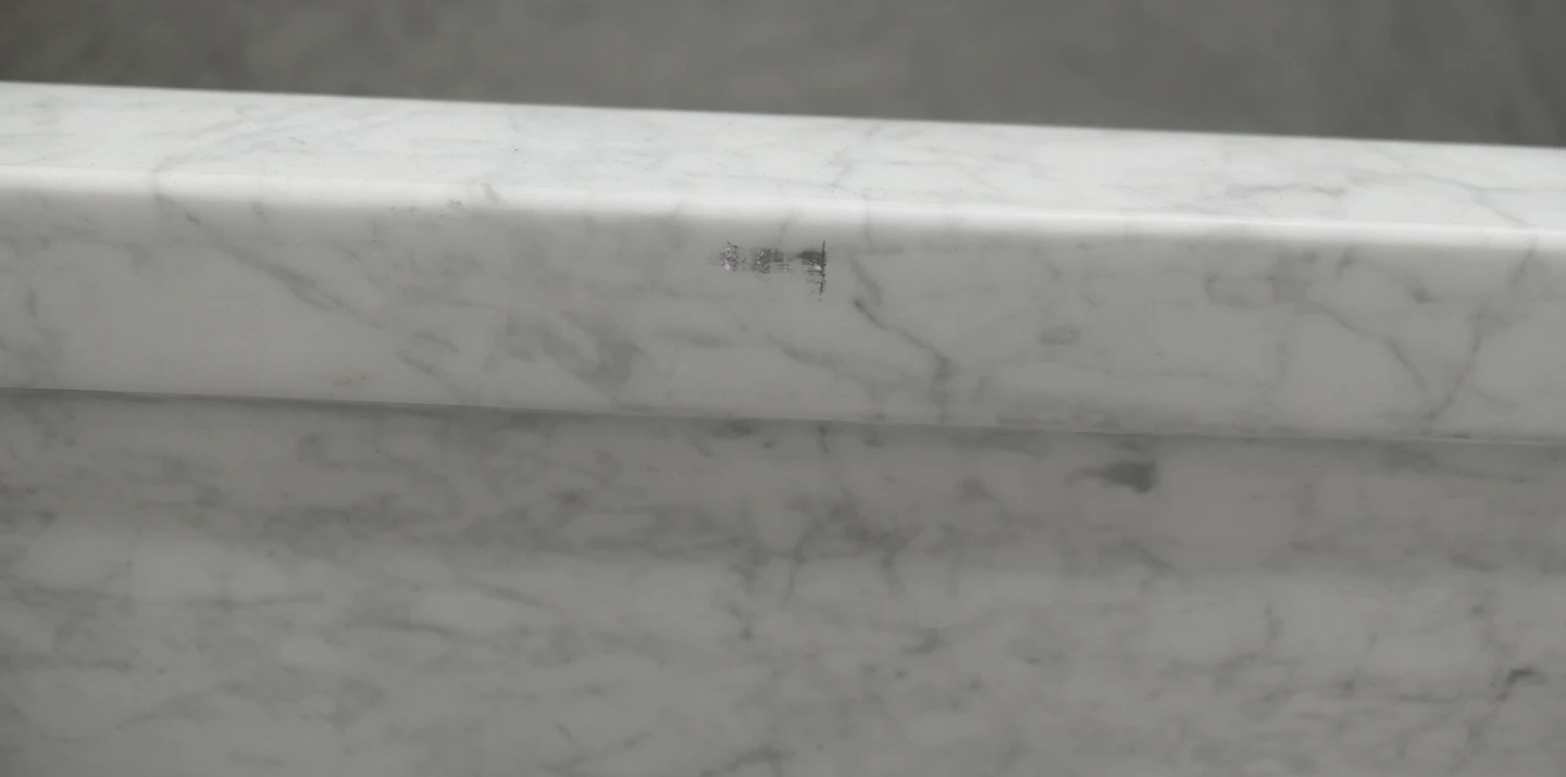 Stone Forest C04-KT CA New Haven Farmhouse Sink Carrara Marble - Image 7