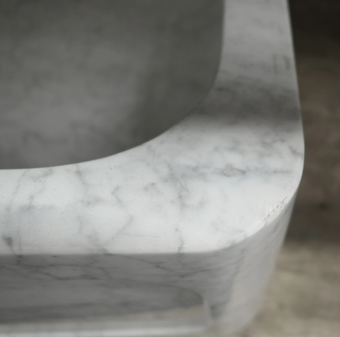 Stone Forest C04-KT CA New Haven Farmhouse Sink Carrara Marble - Image 9