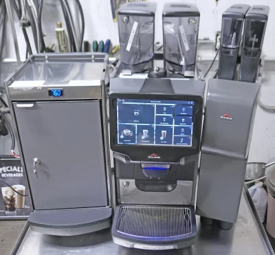 Rancilio Egro ONE BYO Superautomatic Espresso Machine With Fridge and Powder Module