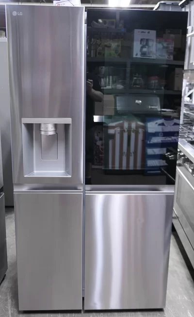 LG LRSOS2706S 36" Freestanding Side by Side Smart Refrigerator