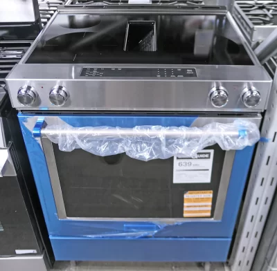 KitchenAid KSEG950ESS 30" Slide-In Downdraft Electric Range Stainless Steel