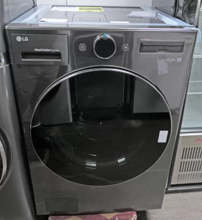 LG WM6998HBA 27" Smart Front Load Electric Washer and Dryer Combo