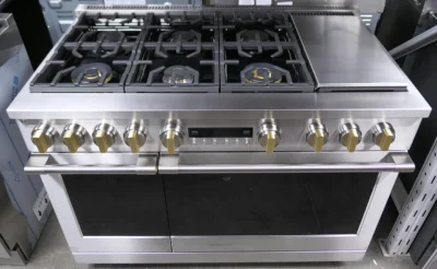 Monogram Statement Series ZGP486NDTSS 48" Freestanding Professional Gas Smart Range