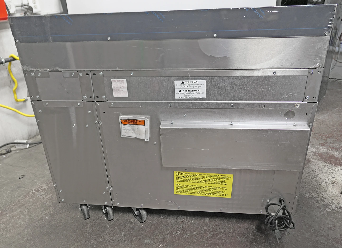 Garland C48-1-1C 48" Gas Range w/ Griddle Convection Oven and Storage Base - Image 14