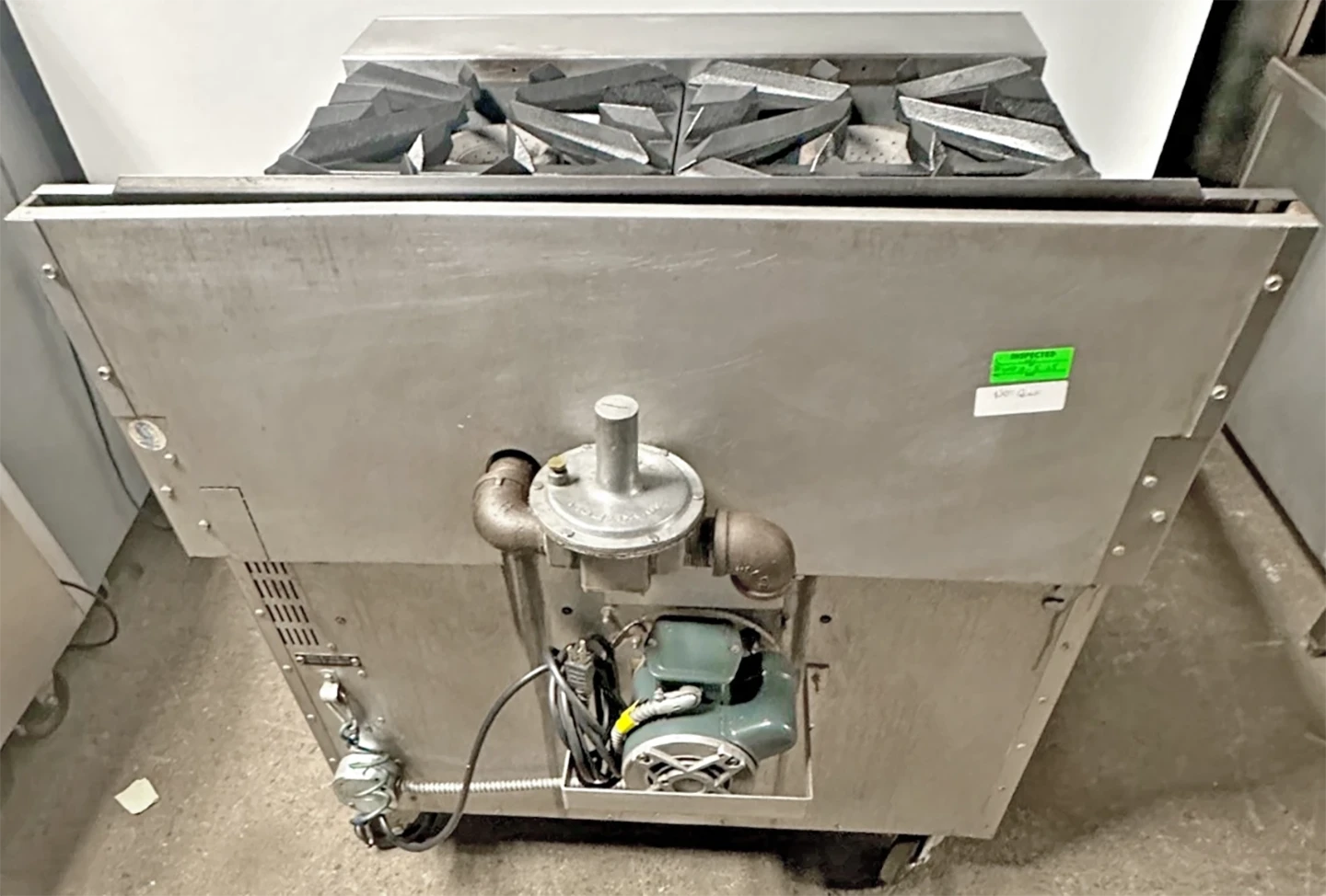 Vulcan V4B36C V Series Heavy Duty 36" 4 Burner Gas Range w/Convection Oven - Image 10