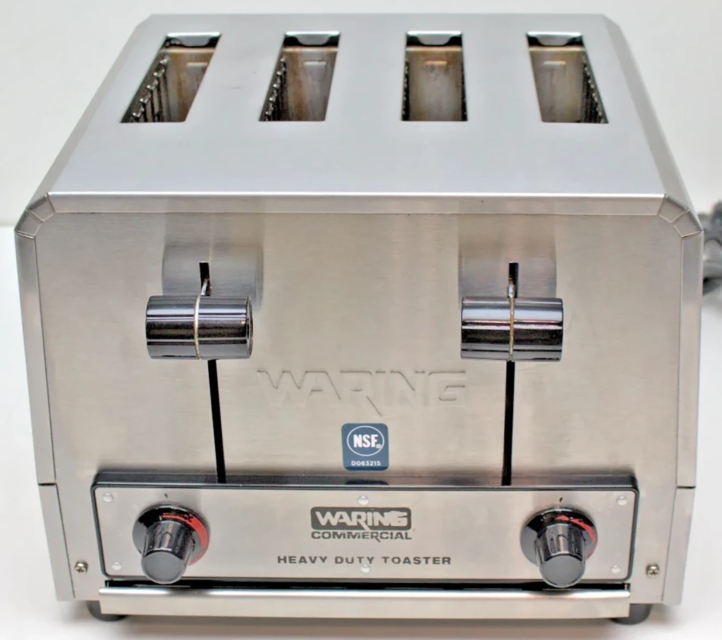 Waring WCT805B Heavy-Duty 4-Slice Commercial Toaster 208V 2700W