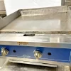 Globe C24GG 24" Gas Griddle w/ Manual Controls - 3/4" Steel Plate, Convertible