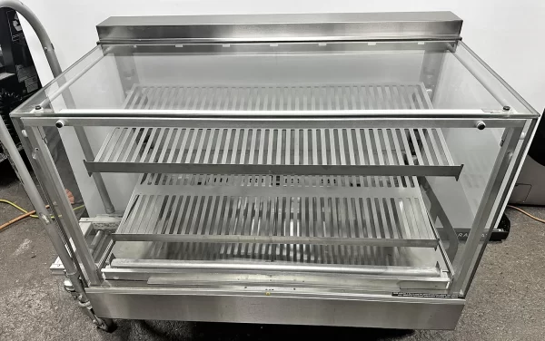 Hatco IHDCH-45 Stainless Steel 45" Full Service Heated Display Warmer with Humdity Control