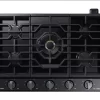 Samsung Chef Collection NA36N9755TM 36" Smart Gas Cooktop with WiFi Matte Black Stainless Steel