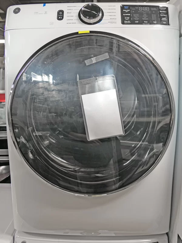 GE GFD65ESSVWW and GFW650SSNWW 28" Smart Washer and Electric Dryer - Image 2