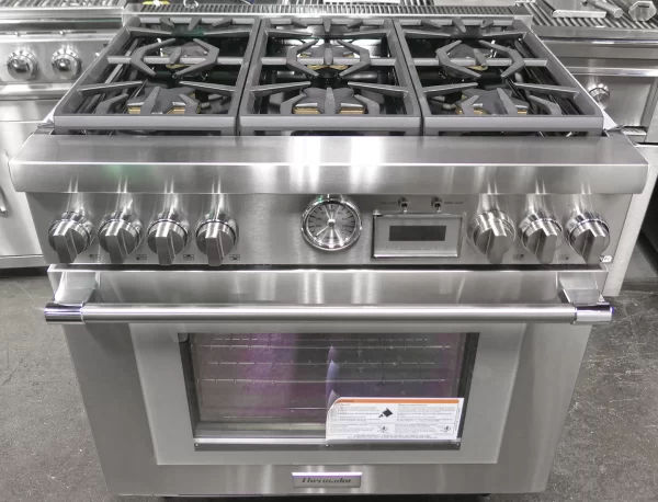 Thermador Pro Grand Professional Series PRG366WG 36" Freestanding Gas Smart Range