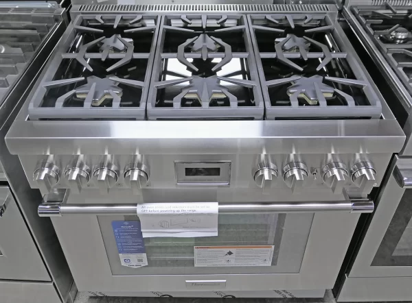 Thermador Pro Harmony PRG366WH 36" Freestanding Gas Smart Range